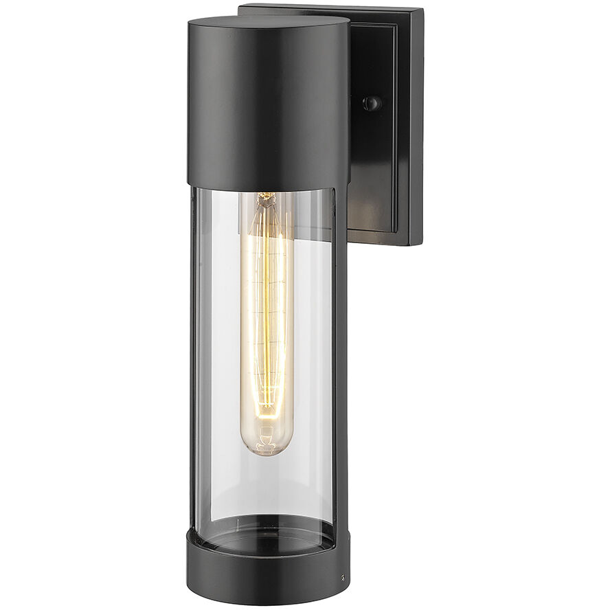 Hester 1 Light 12.5 inch Powder Coated Black Outdoor Wall Sconce